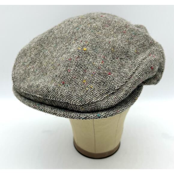 Schumann Sullivan 100% Pure Wool Newsboy Hat Size XL Made in USA Cabbie EUC - Picture 1 of 10